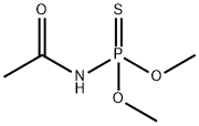 O,O-dimethyl acetylthiophosphoramidate Structure