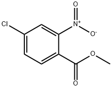 METHYL 4-CHLORO-2-NITROBENZOATE Structure