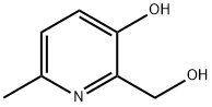 3-Hydroxy-6-methyl-2-pyridinemethanol Structure