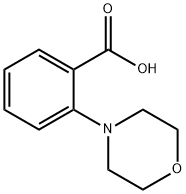 2-MORPHOLINOBENZOIC ACID Structure