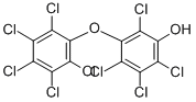 3-hydroxynonachlorodiphenyl ether Structure