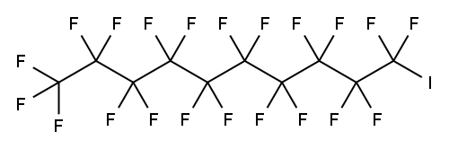 Perfluorodecyl iodide  Structure