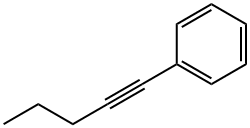 1-PHENYL-1-PENTYNE Structure