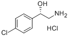 Benzenemethanol, a-(aminomethyl)-4-chloro-, hydrochloride, (aS)- Structure