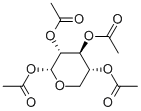 α-D-Xylopyranose tetraacetate Structure