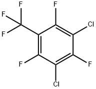 3,5-DICHLORO-2,4,6-TRIFLUOROBENZOTRIFLUORIDE Structure