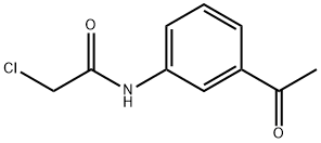 N-(3-ACETYL-PHENYL)-2-CHLORO-ACETAMIDE Structure