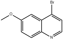 4-BROMO-6-METHOXYQUINOLINE Structure
