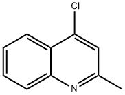 4-CHLORO-2-METHYLQUINOLINE Structure