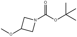 1-BOC-3-(METHOXY)AZETIDINE Structure