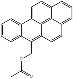 6-acetoxymethylbenzo(a)pyrene Structure