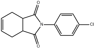 N-(P-CHLOROPHENYL)-4-CYCLOHEXENE-1,2-DICARBOXIMIDE Structure