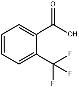2-(Trifluoromethyl)benzoic acid Structure