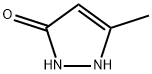 3-Methyl-3-pyrazolin-5-one Structure