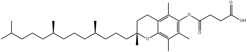 D-α-Tocopherol succinate Structure