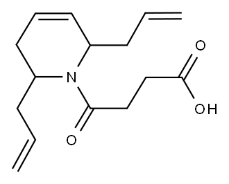 4-(2,6-DIALLYL-3,6-DIHYDRO-2H-PYRIDIN-1-YL)-4-OXO-BUTYRIC ACID Structure