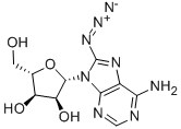 8-Azidoadenosine Structure