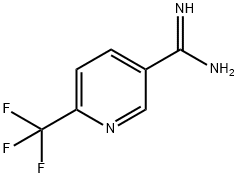3-Pyridinecarboximidamide,6-(trifluoromethyl)- Structure