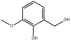 2-Hydroxy-3-methoxybenzyl alcohol Structure
