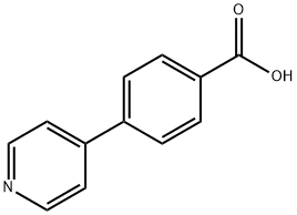 4-Pyrid-4-ylbenzoic acid Structure