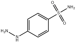 4-Hydrazinobenzenesulfonamide Structure