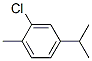 2-Chloro-1-methyl-4-(1-methylethyl)benzene Structure