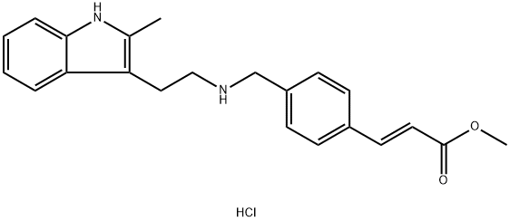 Panobinostat Carboxylic Acid Methyl Ester Hydrochloride Structure