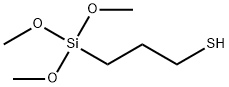 Trimethoxysilylpropanethiol Structure