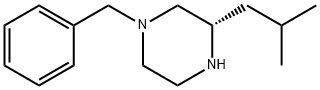(S)-N4-Benzyl-2-isobutylpiperazine Structure
