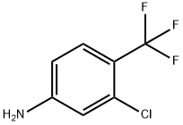 4-AMINO-2-CHLOROBENZOTRIFLUORIDE Structure