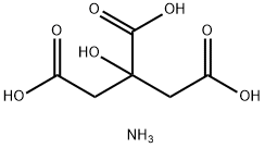 AMMONIUM DIHYDROGENCITRATE Structure