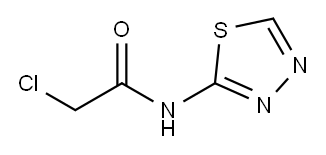 2-CHLORO-N-1,3,4-THIADIAZOL-2-YLACETAMIDE Structure