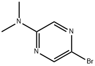 5-BROMO-2-(DIMETHYLAMINO)PYRAZINE Structure