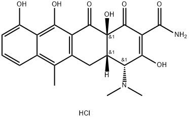 4-EPI-ANHYDROTETRACYCLINE HYDROCHLORIDE Structure
