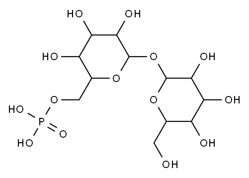 [3,4,5-trihydroxy-6-[3,4,5-trihydroxy-6-(hydroxymethyl)oxan-2-yl]oxy-oxan-2-yl]methoxyphosphonic acid Structure