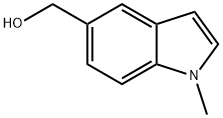 (1-Methyl-1H-indol-5-yl)methanol Structure