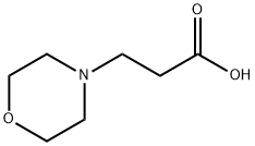 3-MORPHOLIN-4-YL-PROPIONIC ACID Structure