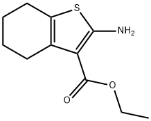 ETHYL 2-AMINO-4,5,6,7-TETRAHYDROBENZO[B]THIOPHENE-3-CARBOXYLATE Structure