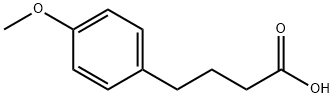 4-(4-Methoxyphenyl)butyric acid Structure