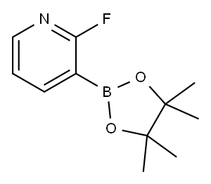 2-FLUOROPYRIDINE-3-BORONIC ACID PINACOL ESTER Structure