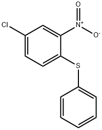 4-CHLORO-2-NITRO-1-(PHENYLTHIO)BENZENE Structure
