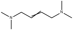 N,N,N',N'-TETRAMETHYL-2-BUTENE-1,4-DIAMINE Structure