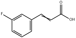 3-Fluorocinnamicacid Structure