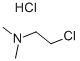 2-Dimethylaminoethyl chloride hydrochloride Structure