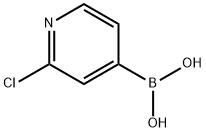 2-Chloro-4-pyridylboronic acid Structure