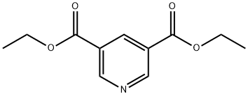 Diethyl pyridine-3,5-dicarboxylate Structure