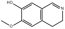 7-Hydroxy-6-methoxy-3,4-dihydroisoquinoline Structure
