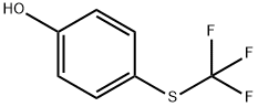 4-(Trifluoromethylthio)phenol Structure