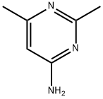 4-AMINO-2,6-DIMETHYLPYRIMIDINE Structure