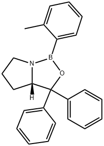 (S)-O-TOLYL-CBS-OXAZABOROLIDINE, 0.5M I& Structure